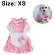 thumbnail image 2 of Cachorro cara perro tutú vestido niña cachorro ropa para perro pequeño mediano ropa gato vestidos para mascotas para perros MFZFUKR CPB-DE-LYY2164-6, 2 of 6