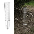 thumbnail image 4 of 1/2pcs Plastic Garden Lawn Rain Gauge Clear Rain Water Meter Measuring Device, 4 of 8