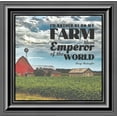 thumbnail image 3 of I'd Rather Be On My Farm, Country Gift, Farmer and Barn Picture Frame, 10x10 8647, 3 of 6