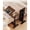 Walnut + MDF+Metal, variant on 32 Inch Desk Converter, Height Adjustable Sit to Stand Riser, Dual Monitor and Laptop Workstation with Wide Keyboard Tray, Standing Computer Desk, WHITE