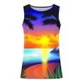 thumbnail image 3 of Birdeem Nouveau Débardeur Décontracté Mode Homme Été Floral Hawaïen Imprimé Sport Col Rond, 3 of 8
