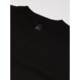 thumbnail image 2 of Hanes Mens Beefy T-Shirt 2-Pack, XL, Black, 2 of 10