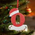 thumbnail image 2 of cbzote Letter Christmas Decorations Ornaments Set 26 Festive Home Hanging Alphabet Tree Holiday Party Supply, 2 of 8