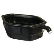 Midwest Can 5 Gallon Large Open Top Drain Pan w/ Back Handle & Front Spout