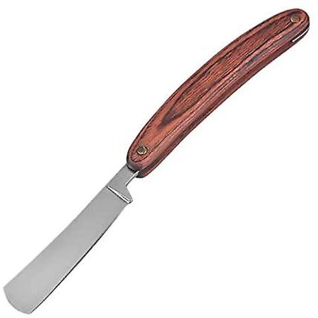 Vintage Old Style Straight Edge Steel Barber Razor Folding Shaving ...