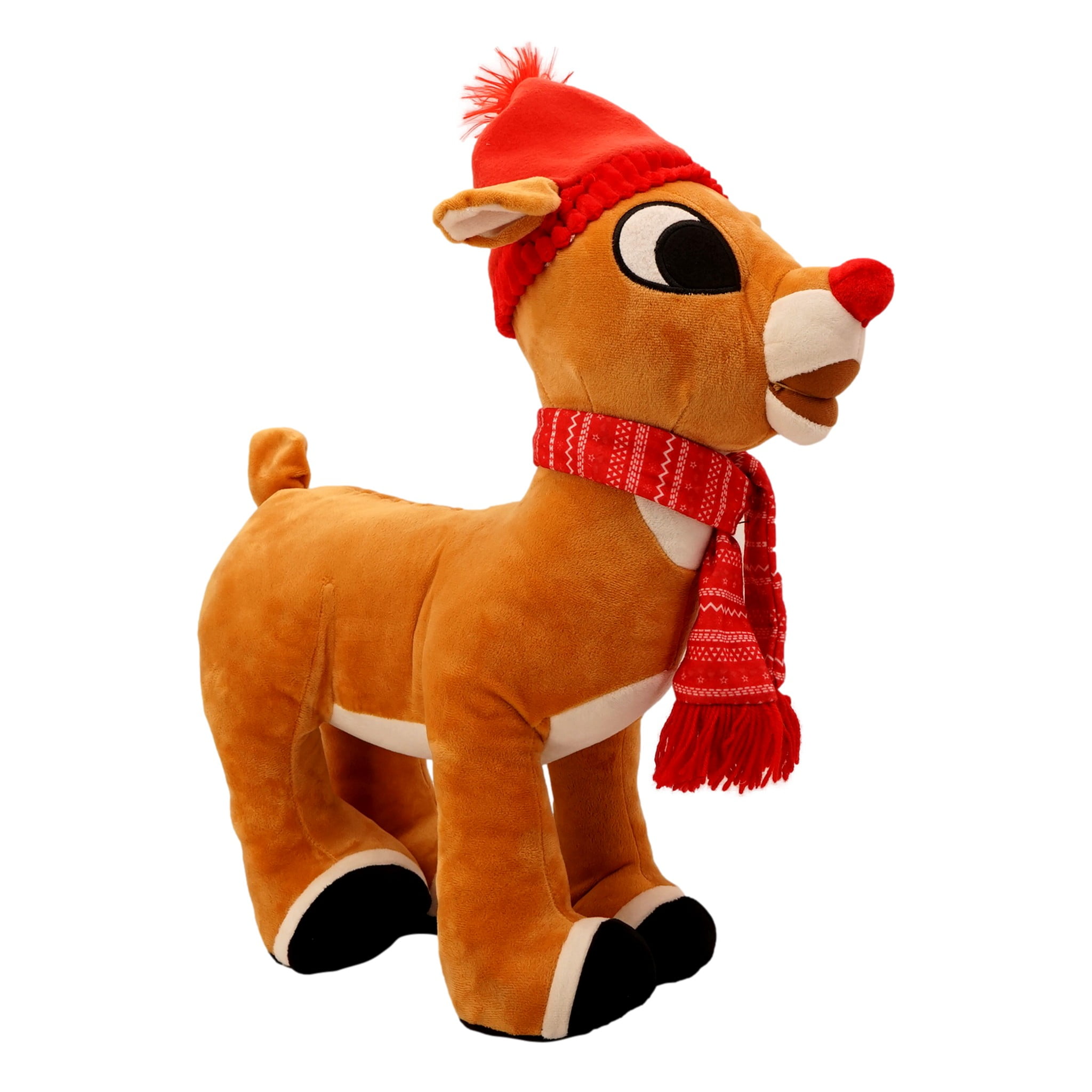 Giant rudolph 2024 stuffed animal