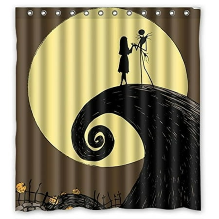 deyou the nightmare before christmas shower curtain polyester fabric bathroom shower curtain size 66x72 inches - Nightmare Before Christmas Bathroom deyou the nightmare before christmas shower curtain polyester fabric bathroom shower curtain size 66x72 inches - Nightmare Before Christmas Bathroom
