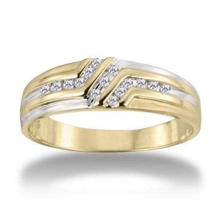 1/8 Carat Diamond Men's Band