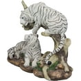 thumbnail image 3 of Q-Max GSC9954133 9 in. Tiger Couple Wild Animal Figurine, White, 3 of 5