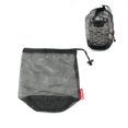 thumbnail image 4 of Bolsa de malla negra, bolsa de nailon, bolsa de malla duradera con cordón, bolsa de viaje pequeña, bolsa de almacenamiento de malla para cosméticos, ducha, 4 of 5