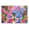 thumbnail image 3 of asddcavvf 130 Pieces Easter Theme Puzzle Set Easter Puzzle for Easter Children Great for Family Game, 3 of 9