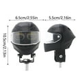 thumbnail image 5 of Lunxisen 1 Pcs Helmet Light, Motorcycle Fog Light, Waterproof White Yellow Dual Color LED Auxiliary Driving Lights for Night Riding, with Mounting Accessories, 5 of 9