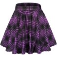 thumbnail image 1 of SURJDE Jupe Patineuse Mini Décontractée Évasée Extensible Basique pour Femmes, 1 of 3