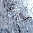 thumbnail image 6 of Sparkly Bling Decor, Replacement Crystals for Lamps, Clear Acrylic Plastic Chandelier Prism Drop Pendant, Elegant Crystal Dangle for Manzanita Tree Centerpiece, Wedding, 6 of 7