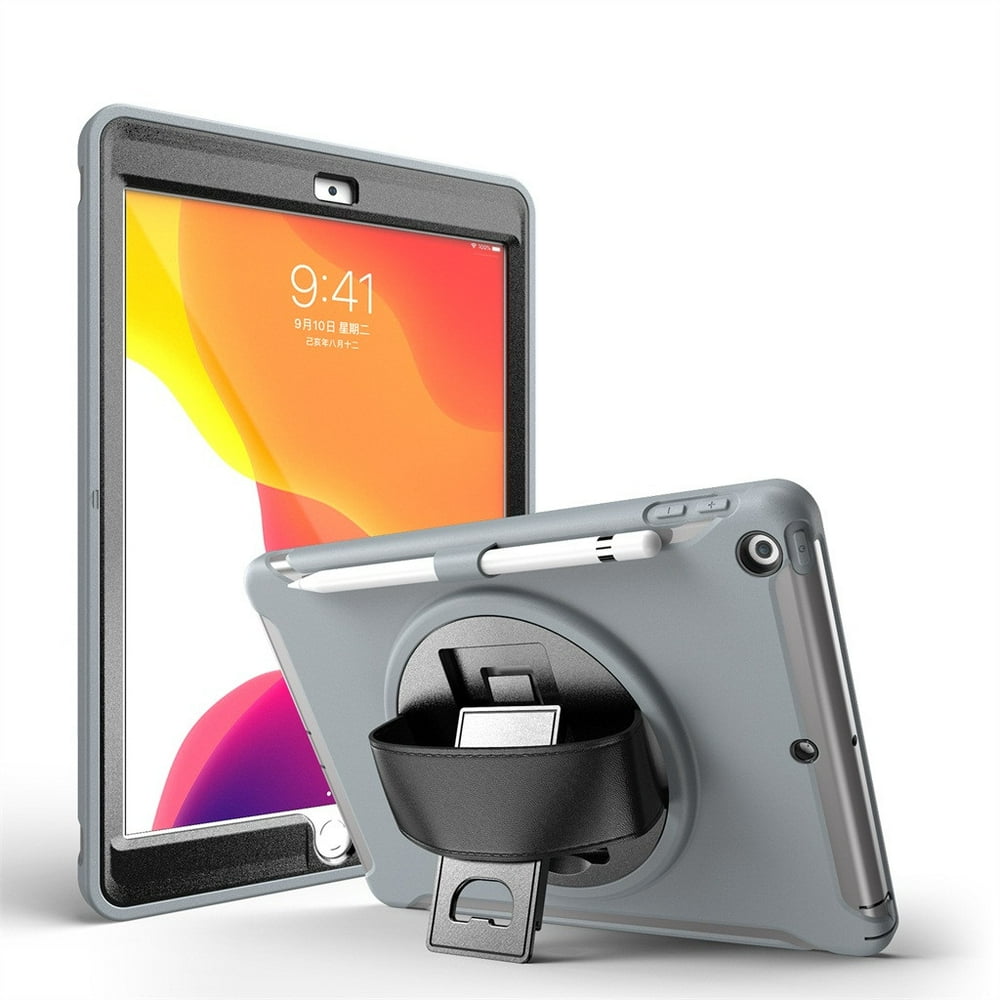 Folding Stand Protective Case Stand Cover For IPad 10.2 Inch 2019 With