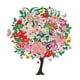 thumbnail image 2 of Cuadros Decorativos Flor árbol vida 5D DIY diamante pintura forma especial taladro parcial (YXC356) Wdftyju embutido en tela, 2 of 8