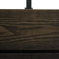 thumbnail image 6 of Yosemite Home Decor Corbin 4-Light Metal/Dark Stained Wood Chandelier in Brown, 6 of 6