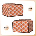 thumbnail image 3 of Rateoe Maple Leaves A Pattern Toaster Covers 4 Slice Wide Slot,Bread Machine Cover,Bread Dust Cover & Fingerprint Protection,Appliance Covers, 3 of 6