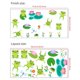 thumbnail image 4 of Pegatinas de pared oso de fresa rana y flor de loto PVC 60cm x 30cm, 4 of 4
