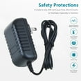 thumbnail image 3 of KONKIN BOO Compatible 3-Pin Global AC / DC Adapter Replacement for Mass Power SHF1200200A1BA 3 Prong Connector Power Supply Cord Cable PS Charger, 3 of 5