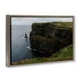 thumbnail image 3 of Stupell Industries Scenic Ireland Cliffs Brown Framed Floater Canvas Wall Art, design by Jade Sharp Photo, 17 x 25, 3 of 9