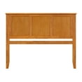 thumbnail image 4 of AFI Madison Queen Solid Wood Panel Headboard, Light Toffee, 4 of 7