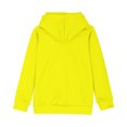 thumbnail image 6 of Zwiiyzr Teens Kids Unisex Oversized Hoodies Sweatshirt Solid Color Long Sleeve Pullover Tops 4-14 Years for Girls and Boys Yellow, 6 of 6