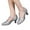 Silver, variant on Women Sandals Sandals For Ladiess Latin Dance Heeled Ballroom Salsa Tango Party Sequin Dance Shoes For Womens