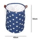 thumbnail image 2 of Laklulu Bolsa de almacenamiento diaria para artículos diversos, cesta de almacenamiento plegable con doble asa, cesta para ropa sucia, 2 of 5