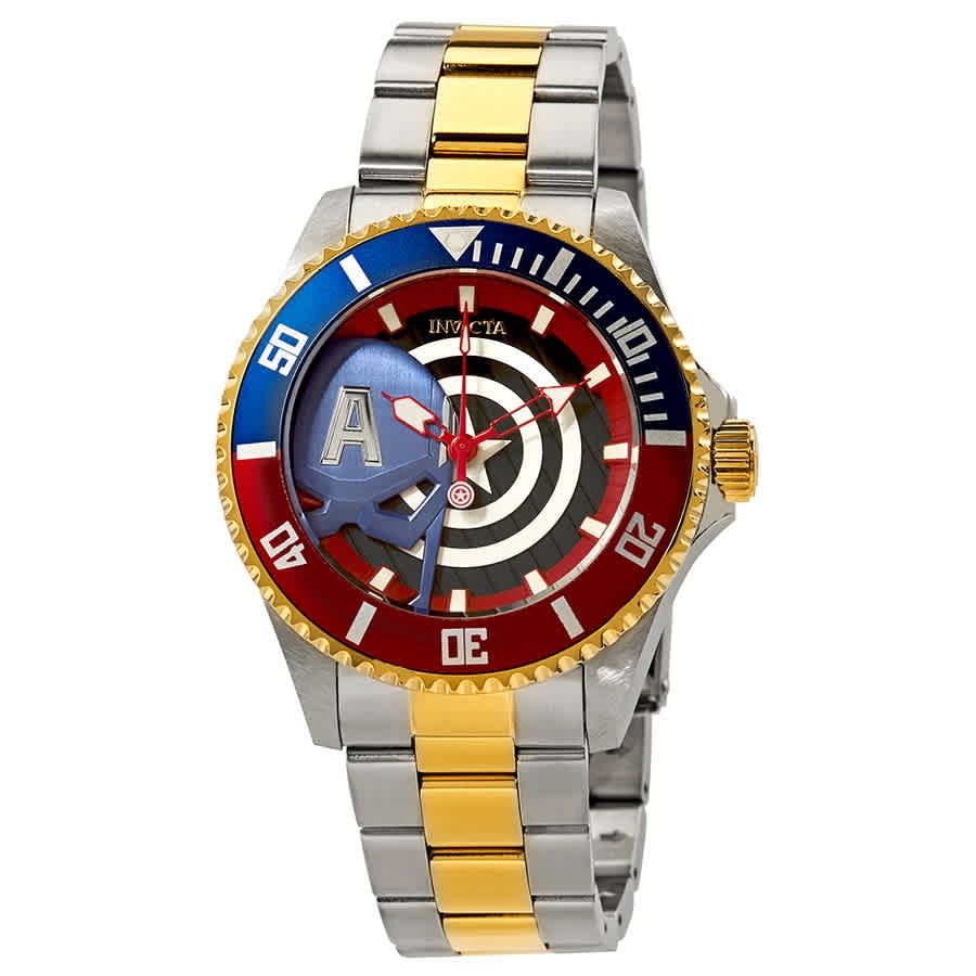 Captain america top invicta watch