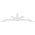 thumbnail image 4 of 84"W x 21"H x 4"D x 4"F, 6/12 Pitch, Vanguard Architectural Grade PVC Gable Bracket, 4 of 8