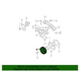 thumbnail image 2 of New Genuine Nissan Pulley-Fan & Water Pump OE 210517S00B, 2 of 10