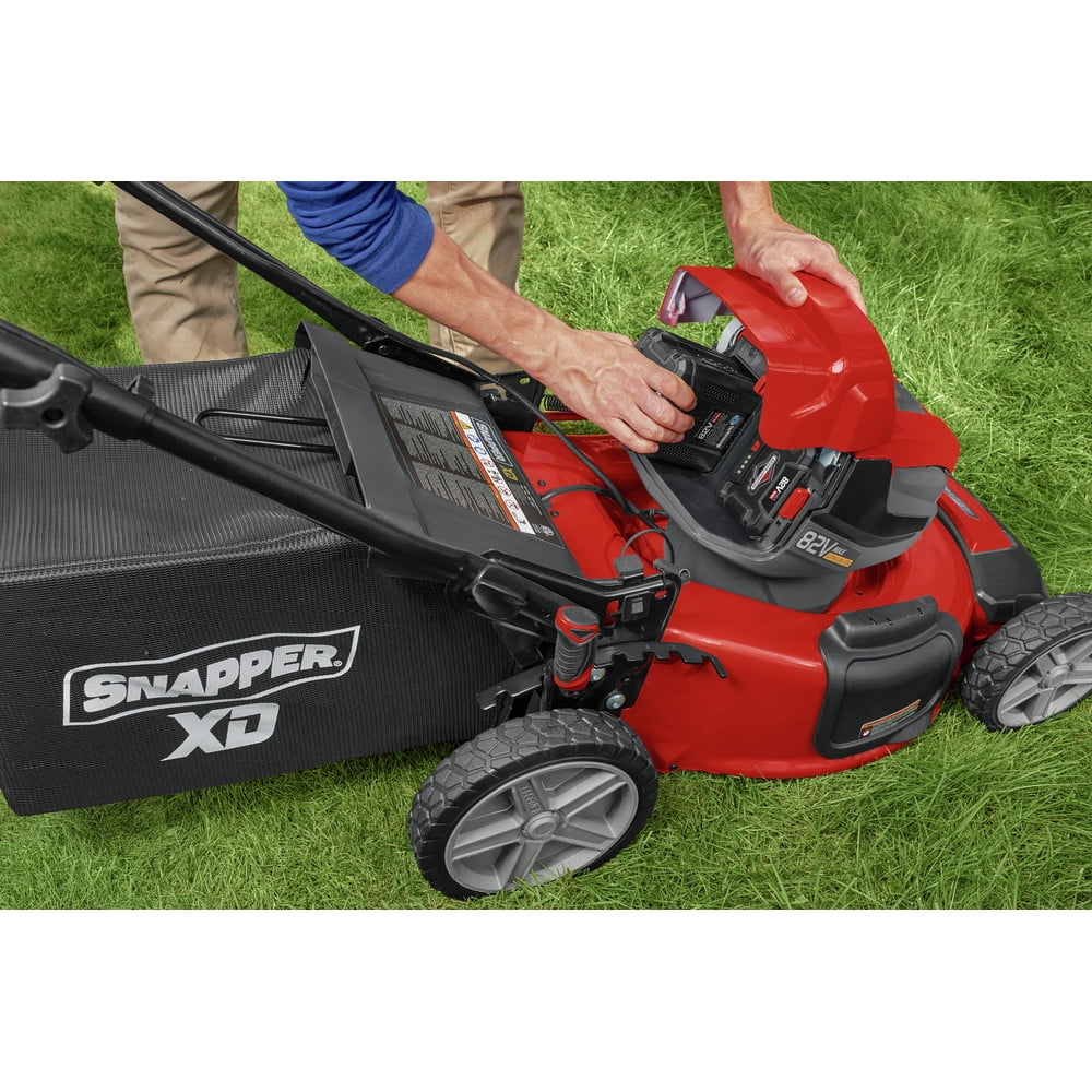 Snapper xd 82v self propelled mower hot sale