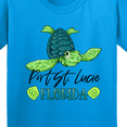 thumbnail image 4 of Inktastic Port St. Lucie, Florida Happy Sea Turtle Youth T-Shirt, 4 of 5