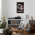 thumbnail image 4 of NFL Atlanta Falcons - Neon Helmet 23 Canvas Wall Poster, 22.375" x 34", 4 of 4