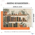 thumbnail image 6 of Yayeee Doormat for Indoor Entrance 32" x 20" Non Slippery Floor Rug, Shelf Plants, 6 of 8