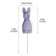 thumbnail image 3 of Easter Bunny Synthetic Embroidered Bowtie Little Branch For Home Decoration, 3 of 6