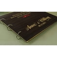 thumbnail image 5 of Personalized Custom Wood Engraved Guest Book Rustic Wooden Wedding Guestbook Photo Album, 5 of 6
