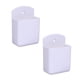 thumbnail image 1 of Soporte de pared para mando a distancia, soportes remotos universales autoadhesivos, controlador multimedia (blanco), 1 of 7