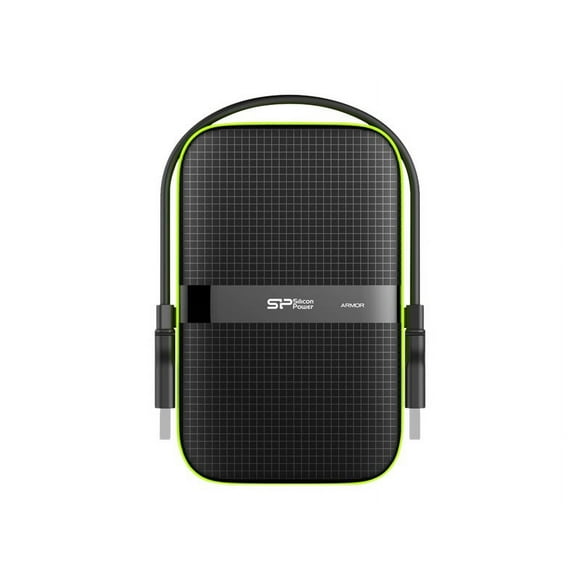 SILICON POWER Armor A60 - Disque Dur - 4 To - Externe (portable) - 2,5 Pouces - USB 3.0 - Noir