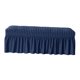 thumbnail image 1 of Funda de asiento de banco lavable, funda protectora para banco de comedor Azul, 1 of 9