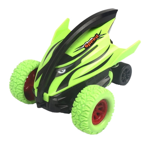 BRIGHTFUFU Inercial Offroad Vehicle Model Kids Stunt Car Toy para niños y niñas (verde)
