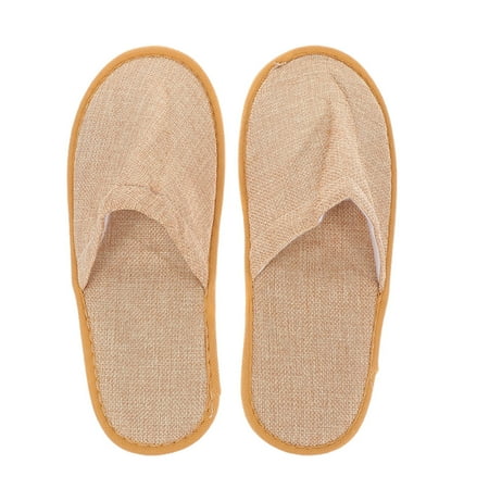 

Tersarium 1 Pair Disposable Slippers Home Hotel Slippers Non-slip Guest Slippers