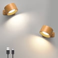 thumbnail image 4 of Aplique de Pared LED, Giratorio 360°, Regulable, Control Táctil Magnético, Luz Magnética con Batería Recargable., 4 of 5