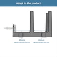 thumbnail image 3 of Soporte de Pared para Router, Caja de Almacenamiento Wifi, Organizador de Cables para Caja Superior de Router, Color ., 3 of 5