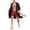 Black, variant on 100% Cotton Mens Lightweight Robe Summer Short Sleeve Bathrobe Soft Knee Length Robe with Pockets (Sandshell, 2XL)
