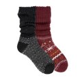 thumbnail image 2 of Muk Luks Women's Slouch Heat Retainer Sock (2 Pair Pack), 2 of 2