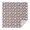 Pioneer Flower Floral, variant on Pioneer Flower Floral Print Pattern Square Tablecloth,Waterproof Square Table Cover,Wipeable Spillproof Washable Table Cover for Home Kitchen Party Decor 42"X42"(107x107cm)