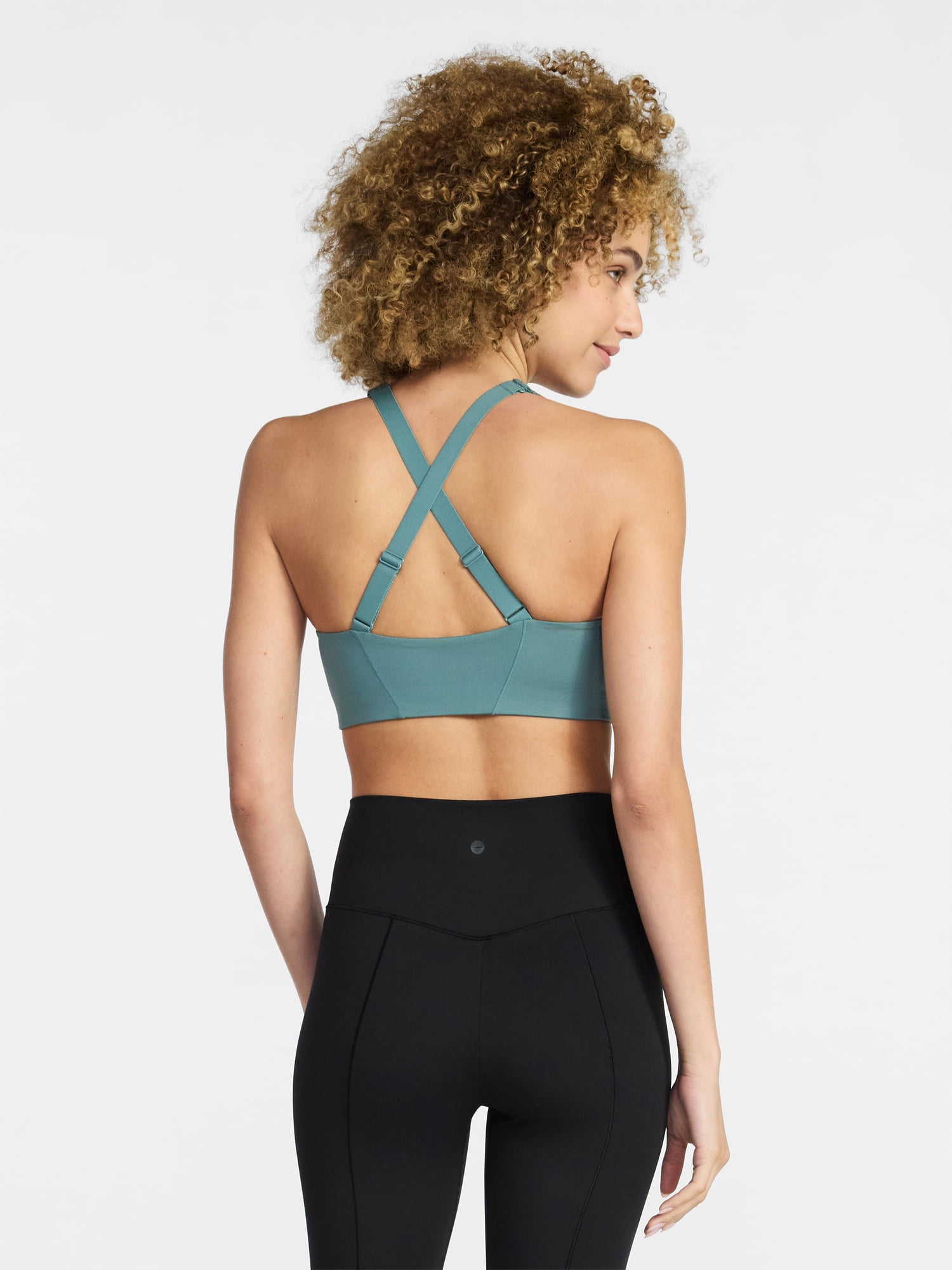 Avia Women's High Support Zip Front Sports Bra, Sizes XS-XXXL