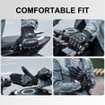 thumbnail image 4 of Black and Red M Size All-Season Motorcycle Riding Gloves - AUMOTOP LH-03 Pique Material with Anti-Slip, Touchscreen & Sun Protection Features for Off-Road, Highway & Outdoor Use - Durable Design,, 4 of 6